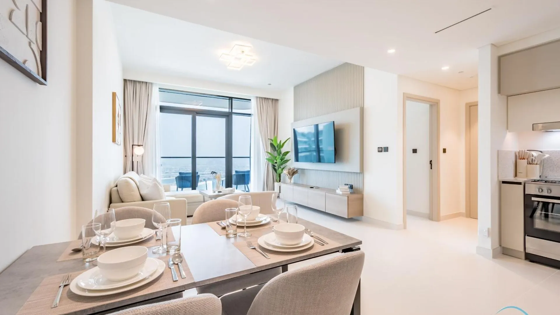 Charming 1Br Apartment At Marina Vista Tower 2 Emaar Beachfront Dubai Marina By Deluxe Holiday Homes United Arab Emirates