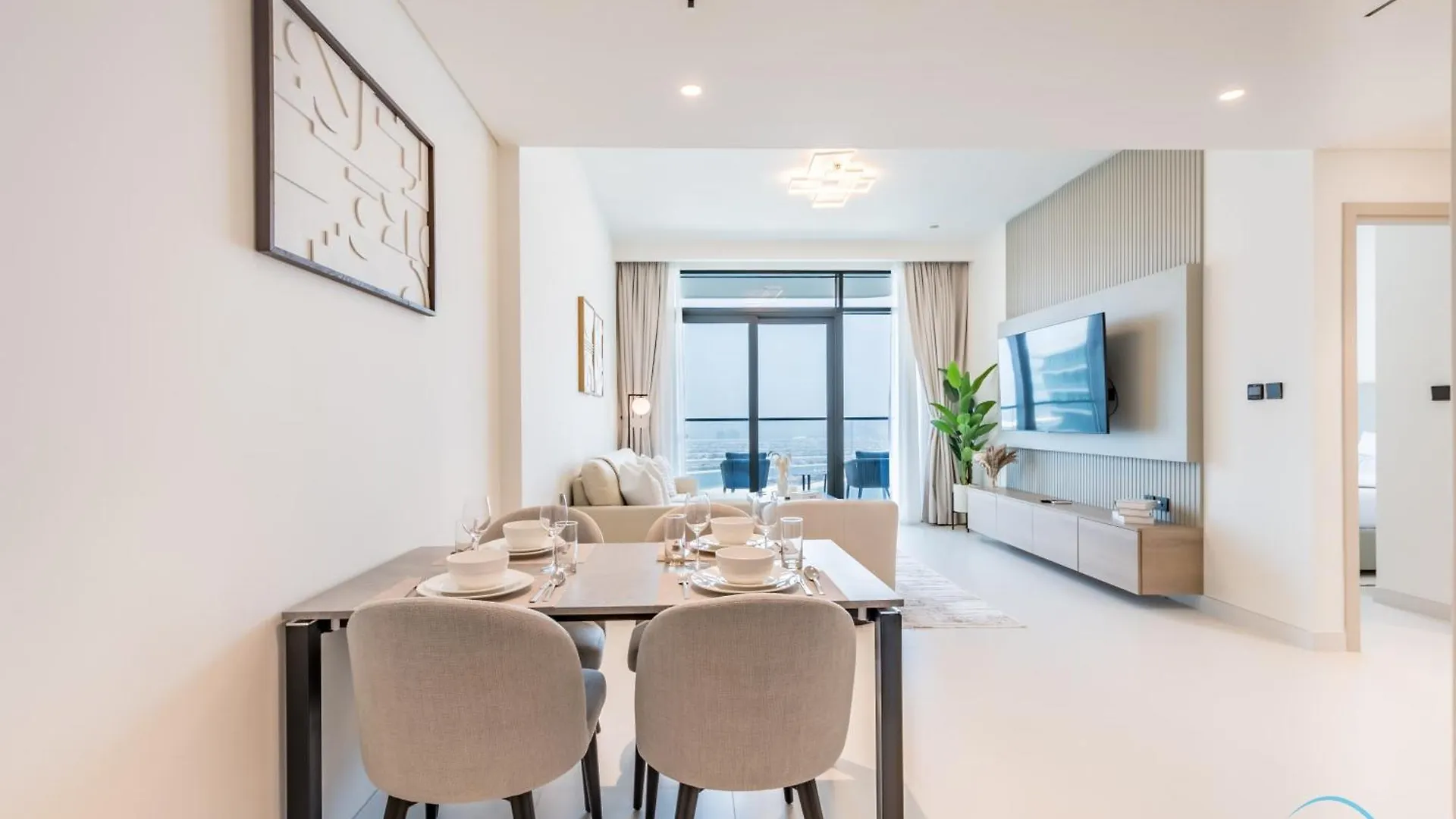 Charming 1Br Apartment At Marina Vista Tower 2 Emaar Beachfront Dubai Marina By Deluxe Holiday Homes